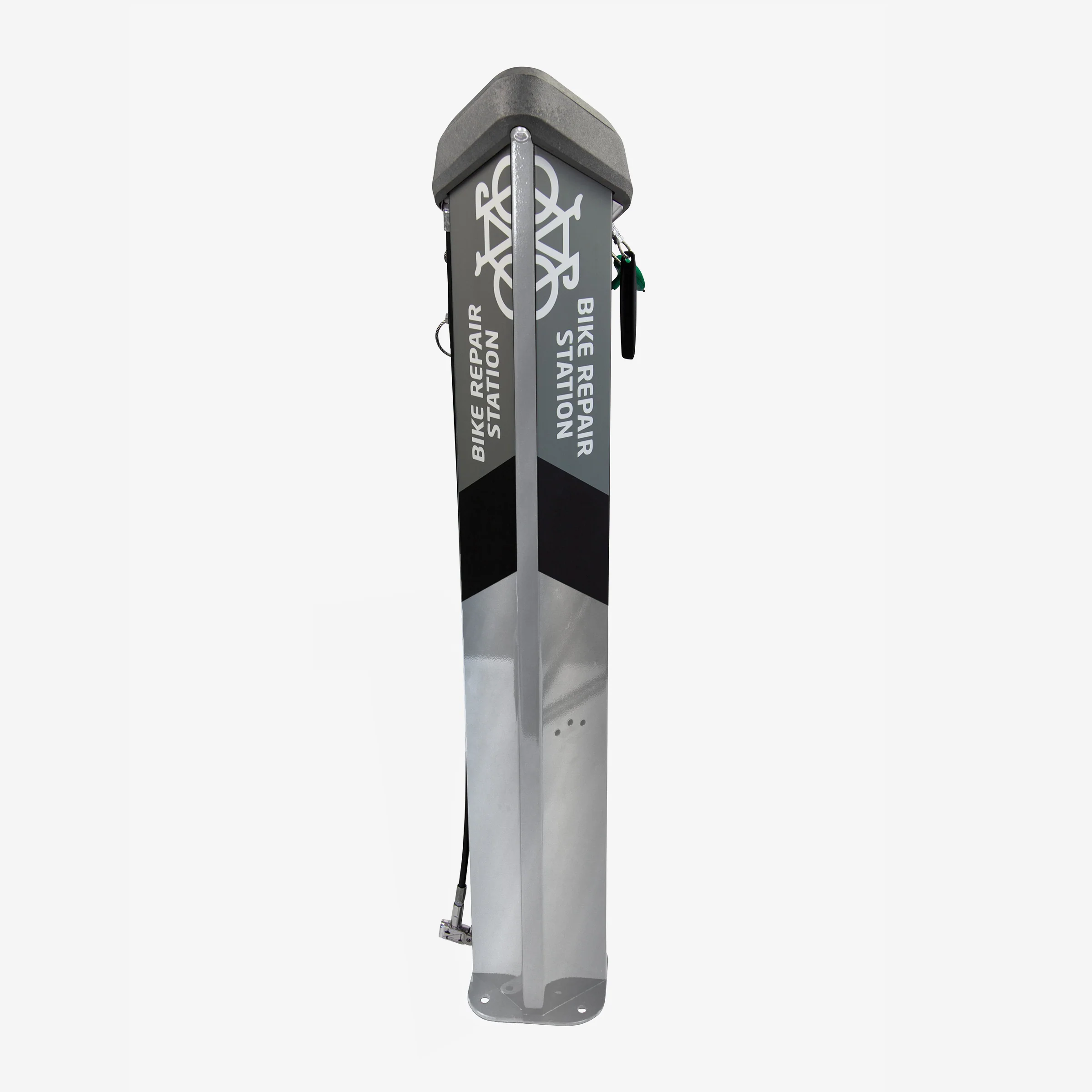 DELUXE PUBLIC WORK STAND, STAINLESS STEEL