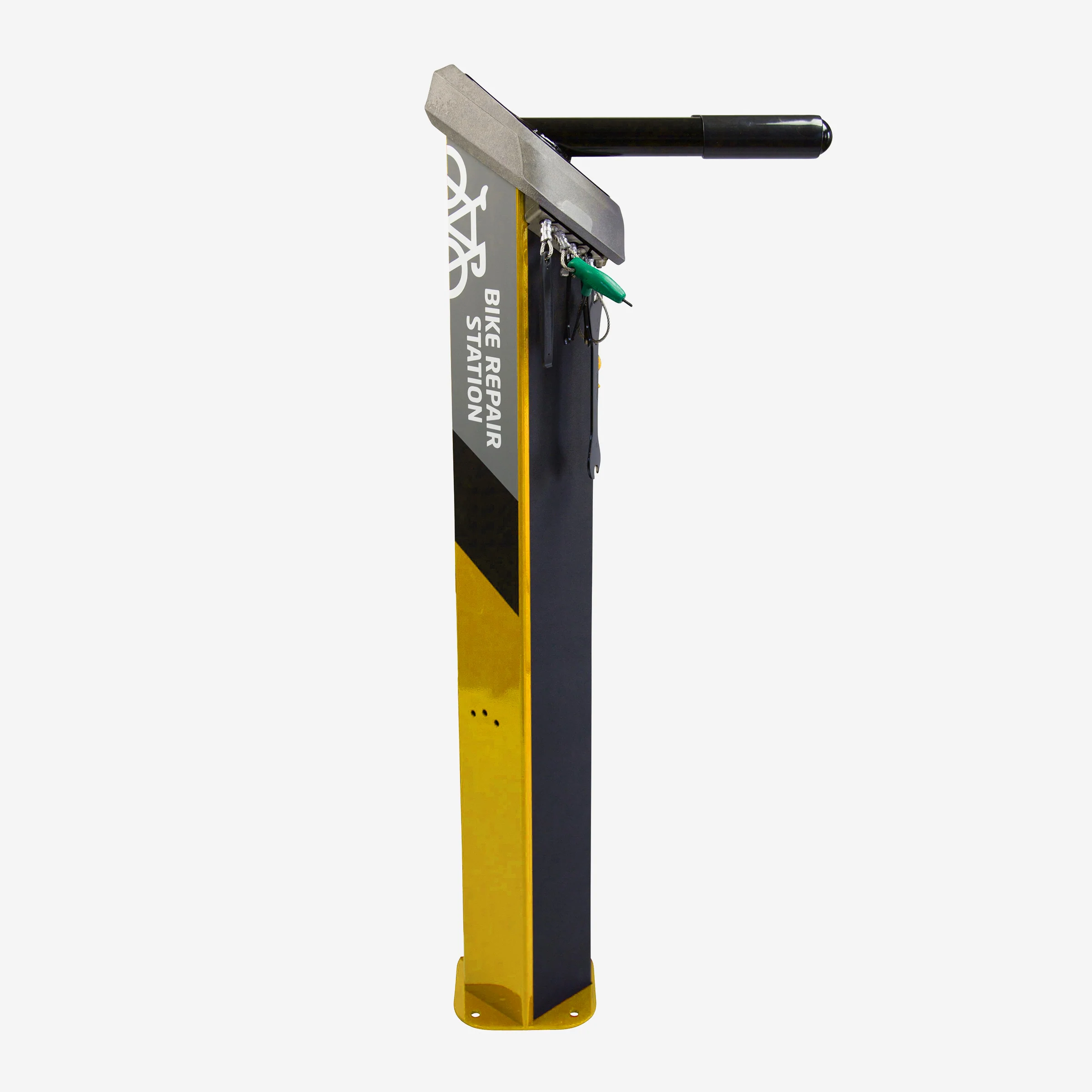 DELUXE PUBLIC WORK STAND, YELLOW