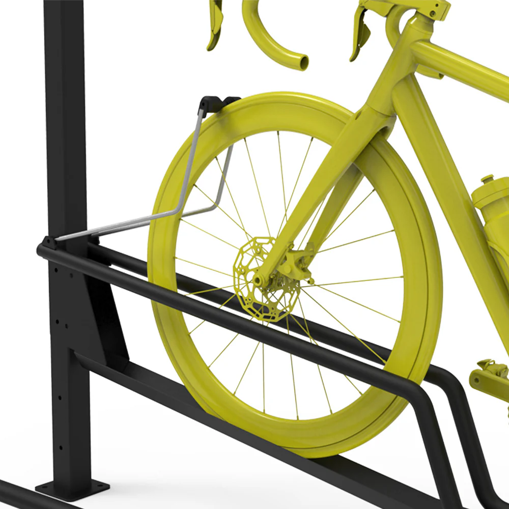 TWIN-TIER, 2-BIKE, BLACK