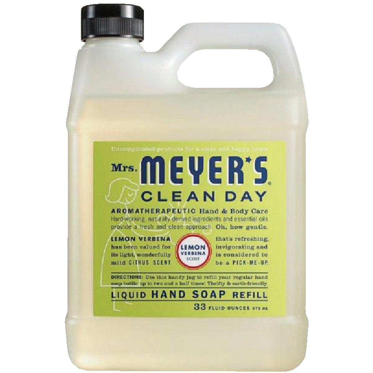 12163 Mrs. Meyer's Clean Day 33 Oz. Lemon Verbena Liquid Hand Soap Refill