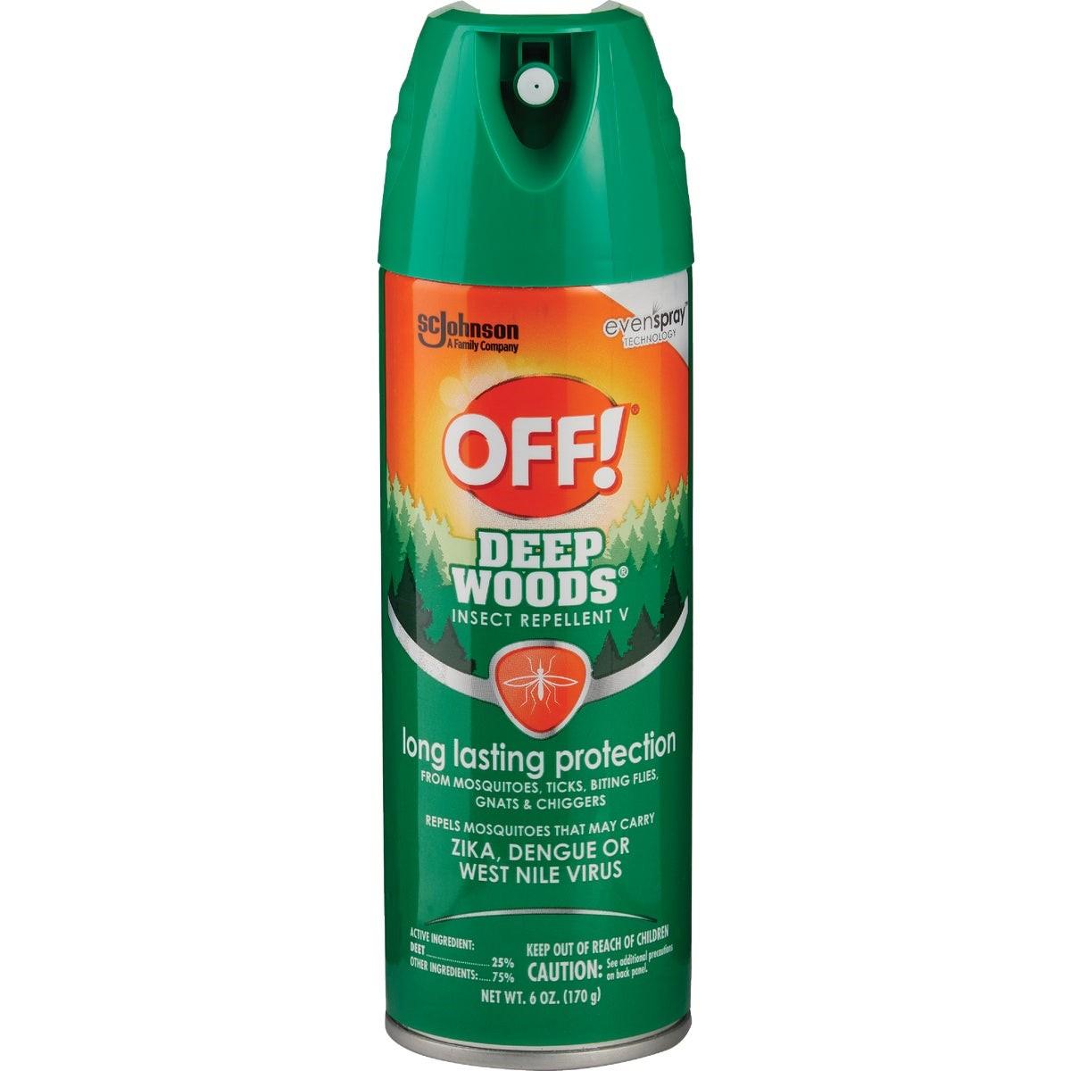 1842 Deep Woods Off 6 Oz. Insect Repellent Aerosol Spray