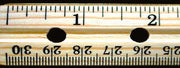 United Scientific® Ruler, Center Groove, 12"