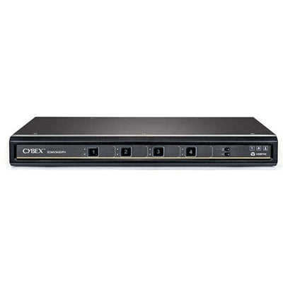 Avocent Vertiv Cybex Secure MultiViewer KVM Switch - 16 Port - NIAP Approved - Dual AC - Secure Desktop KVM Switches - SCMV2160DPH400