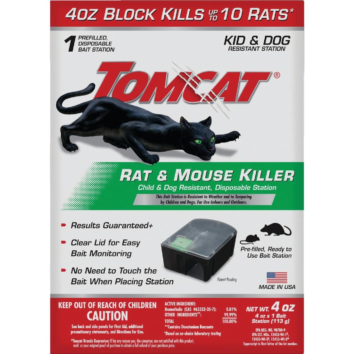 Tomcat Disposable Rat & Mouse Bait Station
