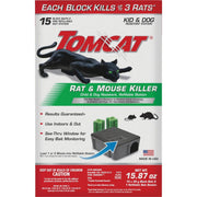 Tomcat Rat Killer II Refillable Rat Bait Station (15-Refill)