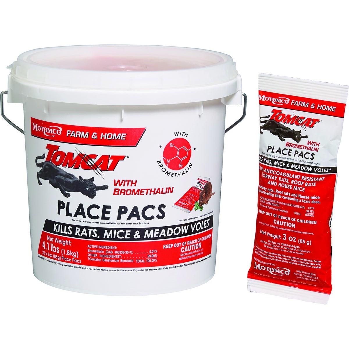 Tomcat Pellet Bait Pack Rat And Mouse Poison (22-Pack)