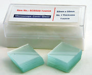 United Scientific® Glass Coverslips, 18mm X 18mm, 1Oz., #1