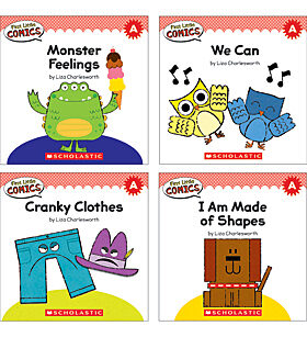 First Little Comics: Guided Reading Levels A & B (Multiple-Copy Set)