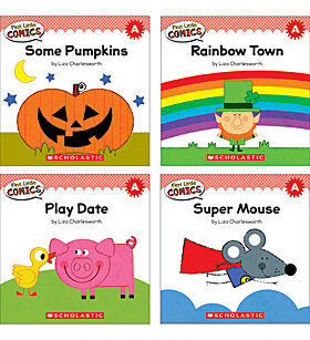 First Little Comics: Guided Reading Levels A & B (Multiple-Copy Set)