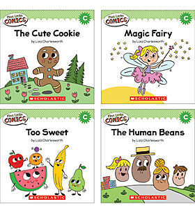 First Little Comics: Guided Reading Levels C & D (Multiple-Copy Set)