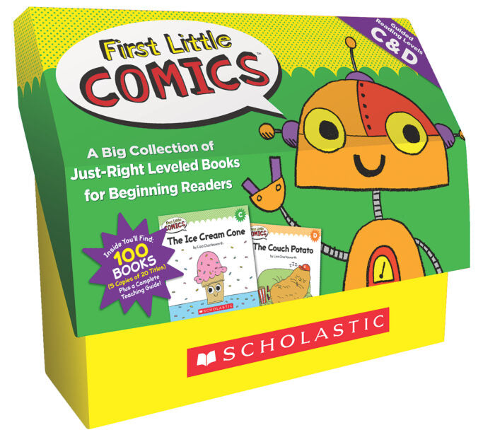 First Little Comics: Guided Reading Levels C & D (Multiple-Copy Set)