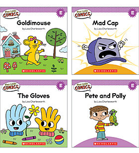 First Little Comics: Guided Reading Levels E & F (Multiple-Copy Set)