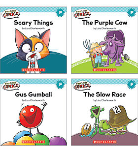 First Little Comics: Guided Reading Levels E & F (Multiple-Copy Set)