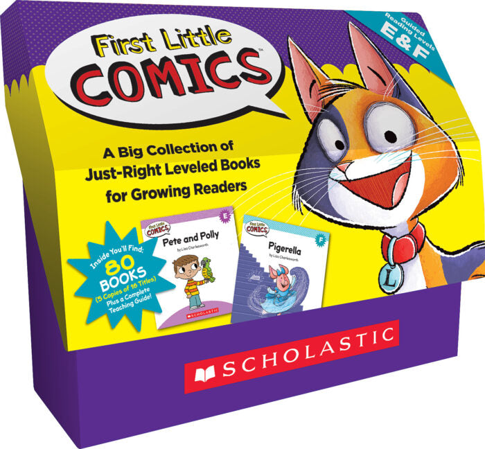 First Little Comics: Guided Reading Levels E & F (Multiple-Copy Set)