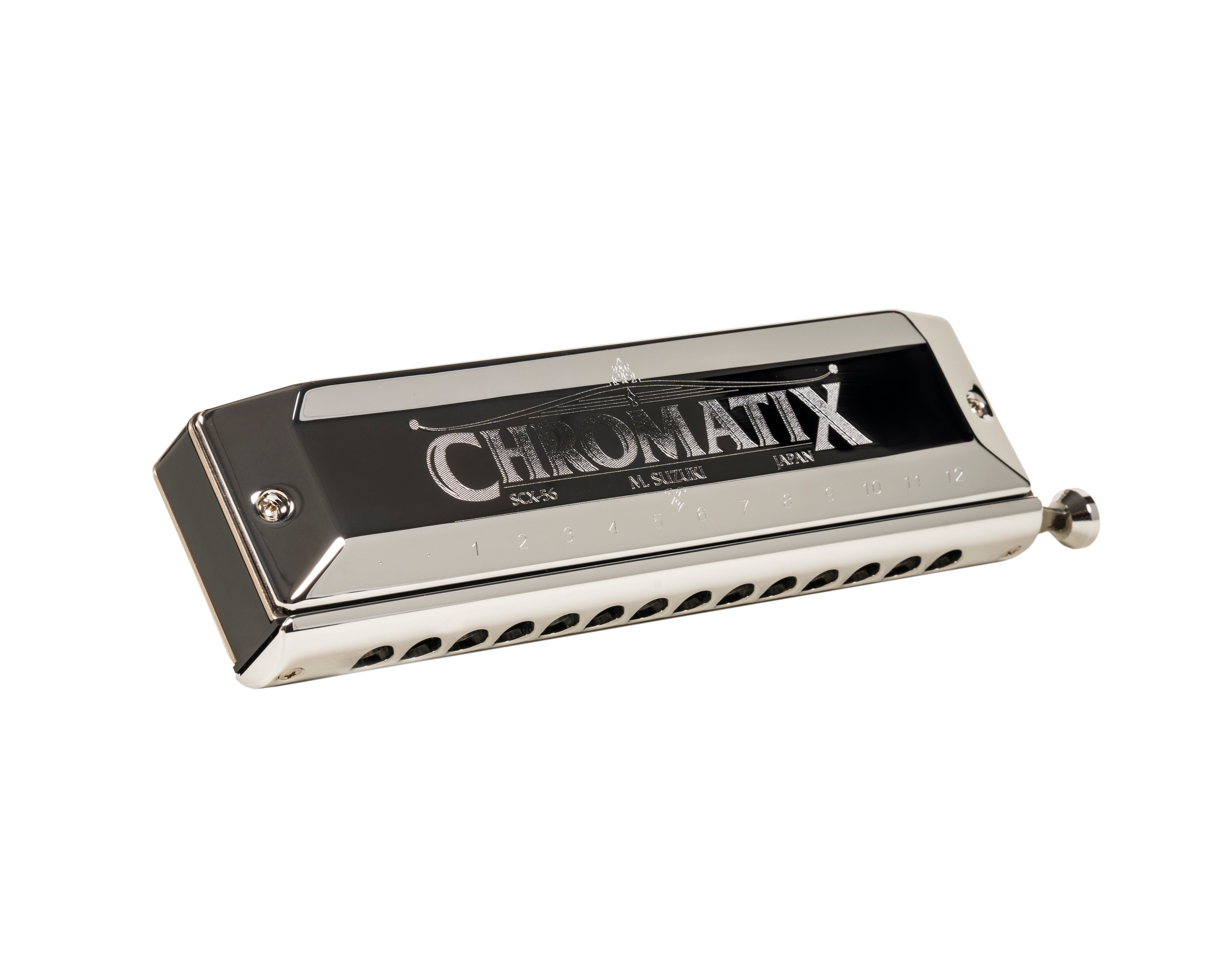 Suzuki SCX-56-C Deluxe Chromatic Harmonica. C