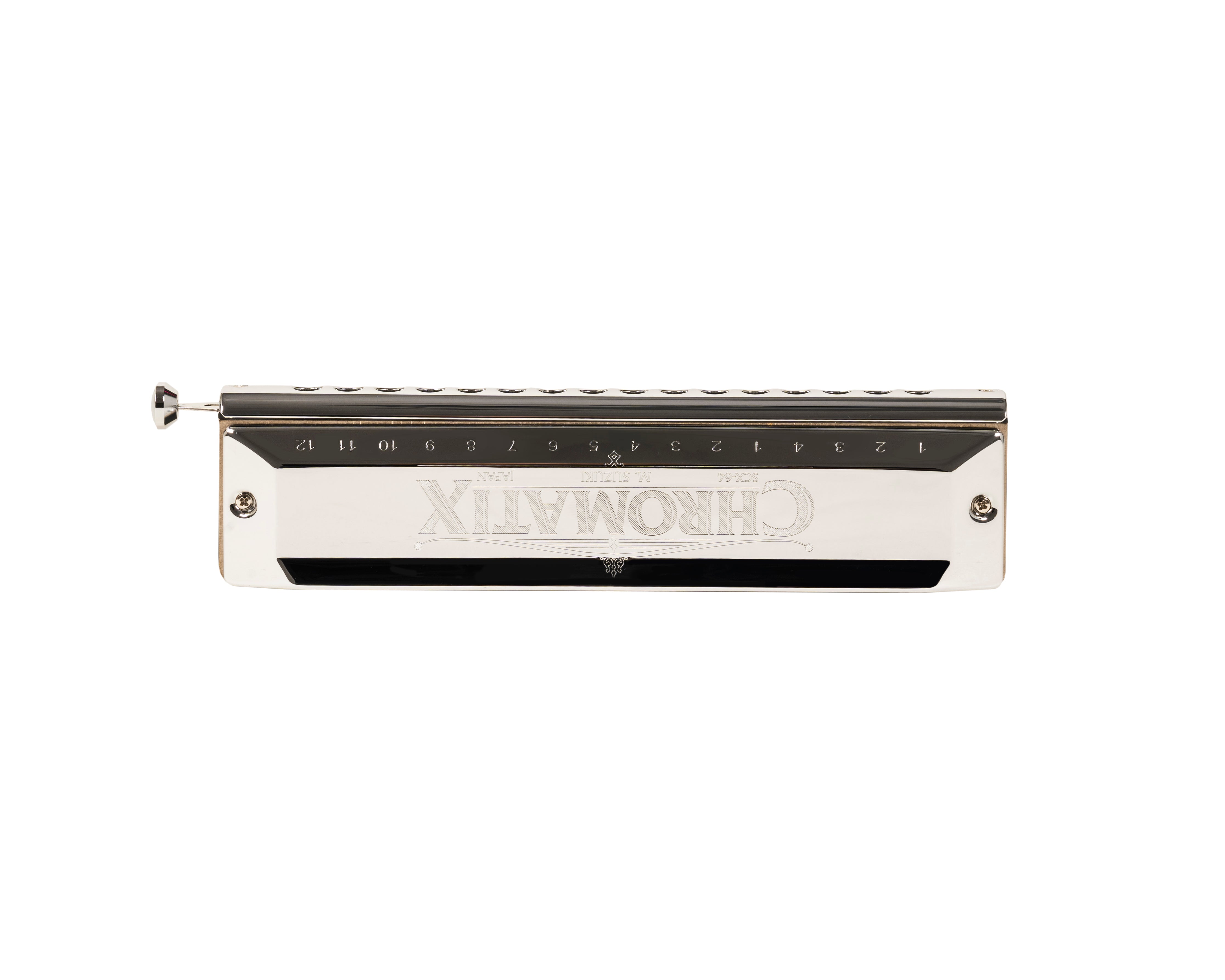 Suzuki SCX-64-C Deluxe Chromatic Harmonica. C