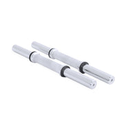 CAP Pair of 14" Regular Dumbbell Handles; Chrome