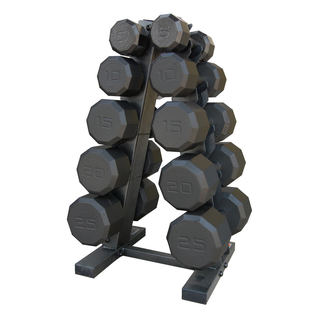 CAP CB 150 lbs Dumbbell SET with Rack