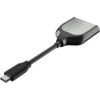SANDISK - USB 3.0 SD UHS-II Card Reader - Silver