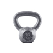 CAP 10 lb Hammertone Cast Iron Kettlebell, Gray