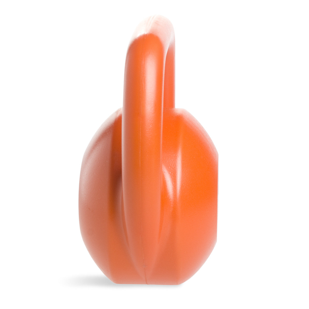 Tone Fitness 15 lb PVC Coated Cement Kettlebell - Orange