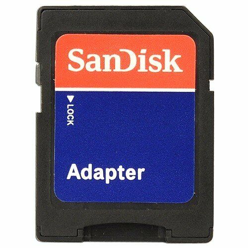 SanDisk SanDisk MicroSD to SD Memory Card Adapter