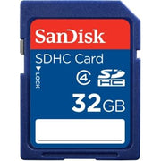 Sandisk 32GB Secure Digital Memory Card.   Class 4