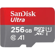 SanDisk 256GB Ultra UHS-I MicroSDXC Memory Card with SD Adapter