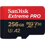 SanDisk 256GB Extreme Pro Captures 4K UHD Video, 200MB/s Read and 140MB/s Write MicroSD UHS-I Card