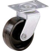 1-5/8 In. Light-Duty Plastic Swivel Plate Caster (4-Pack)