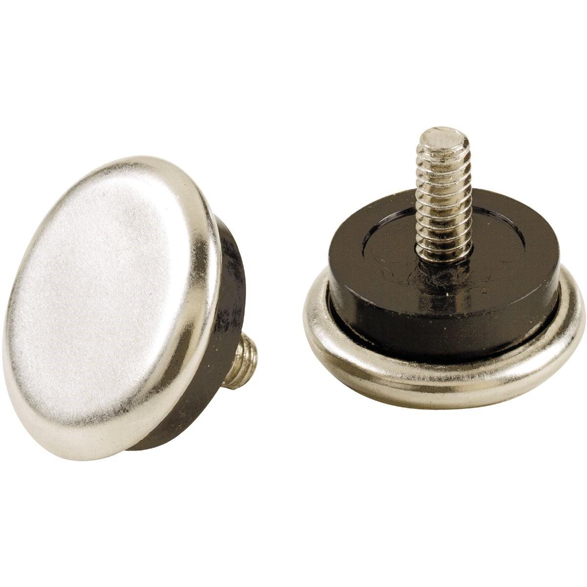 Leveling Nickel 7/8 In. Adjustable Furniture Glide,(4-Pack)
