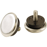 Leveling Nickel 7/8 In. Adjustable Furniture Glide,(4-Pack)