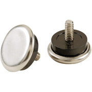 Leveling Nickel 1-1/16 In. Adjustable Furniture Glide,(4-Pack)