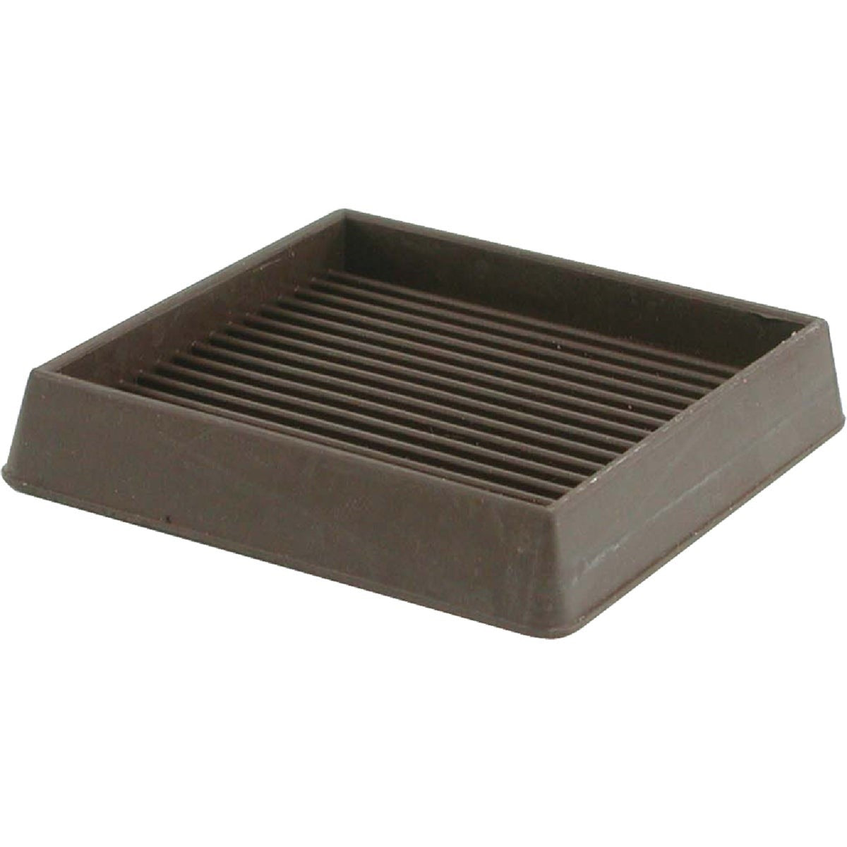 3 In. Inner Dimension Square Furniture Leg Cup,(2-Pack)