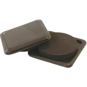 3 In. Square Furniture Glide,(4-Pack)