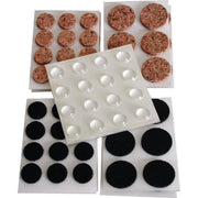 Round Surface Guard Pad Assortment,(27-Count)