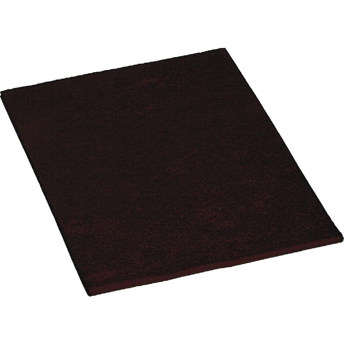 4-1/4 In. x 6 In. Brown Self Adhesive Felt Pads,3mm thick (2-Pack)