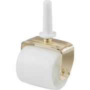 2-1/8 In. Plastic Bed Caster with Swivel Stem (2-Pack)