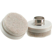 7/8 In. Round Nail on Furniture Glide,(8-Pack)