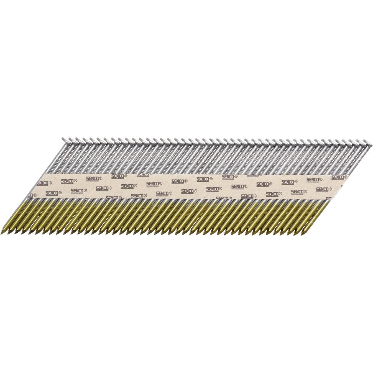 Senco ProHead 30 Degree Paper Tape Bright Smooth Shank Clipped Head Framing Stick Nail