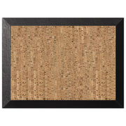 MasterVision Natural Cork Bulletin Board Black Kamashi Frame 24x36"