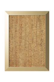MasterVision Decorative Cork Bulletin Board 18x24" Gold Frame