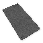 Haven Acoustic Wall Panel, PET Dark Gray 4' x 2' x 0.75"