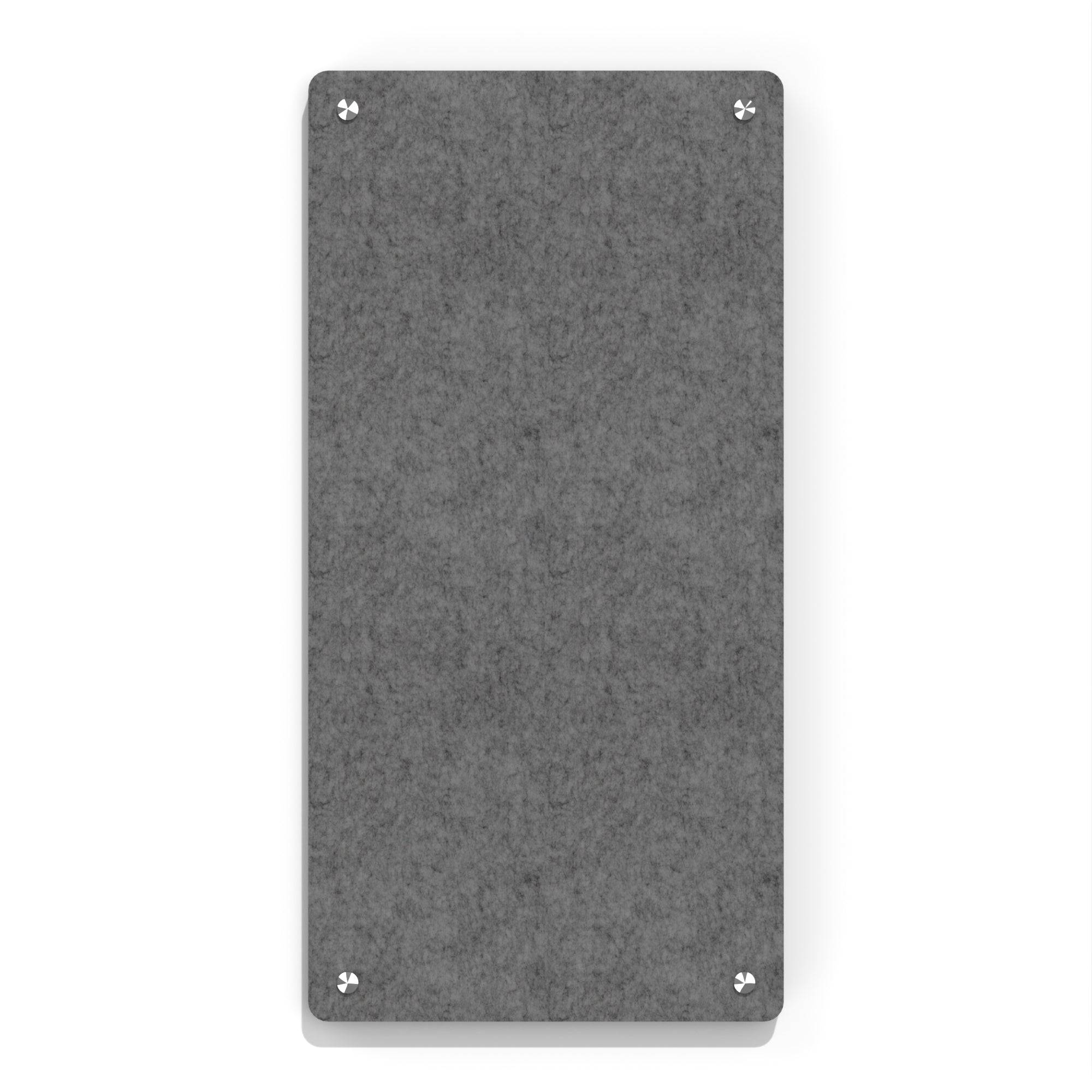 Haven Acoustic Wall Panel, PET Dark Gray 4' x 2' x 0.75"