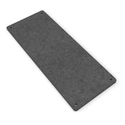 Haven Acoustic Wall Panel, PET Dark Gray 5' x 2' x 0.75"