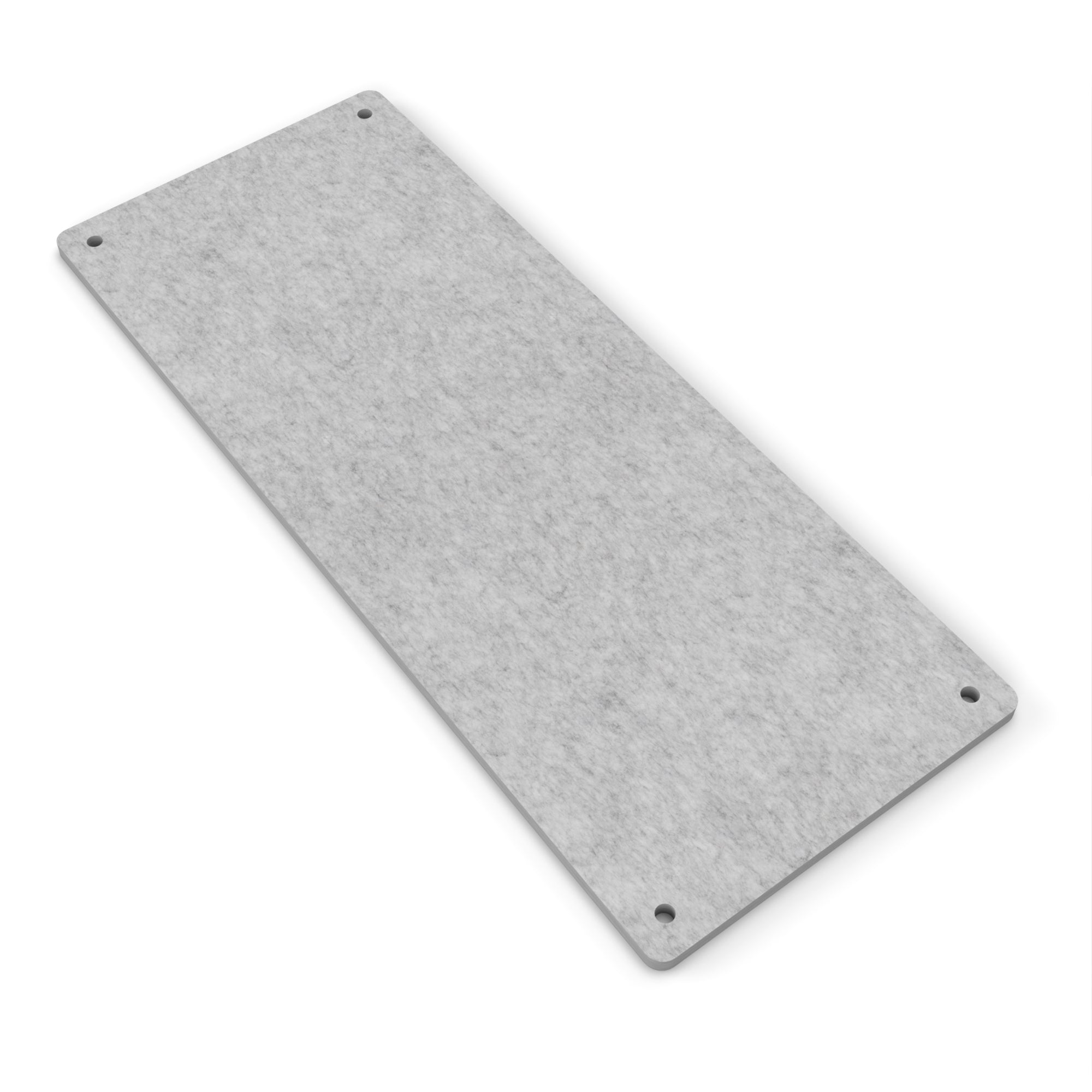 Haven Acoustic Wall Panel, PET Marble Gray 5' x 2' x 0.75"