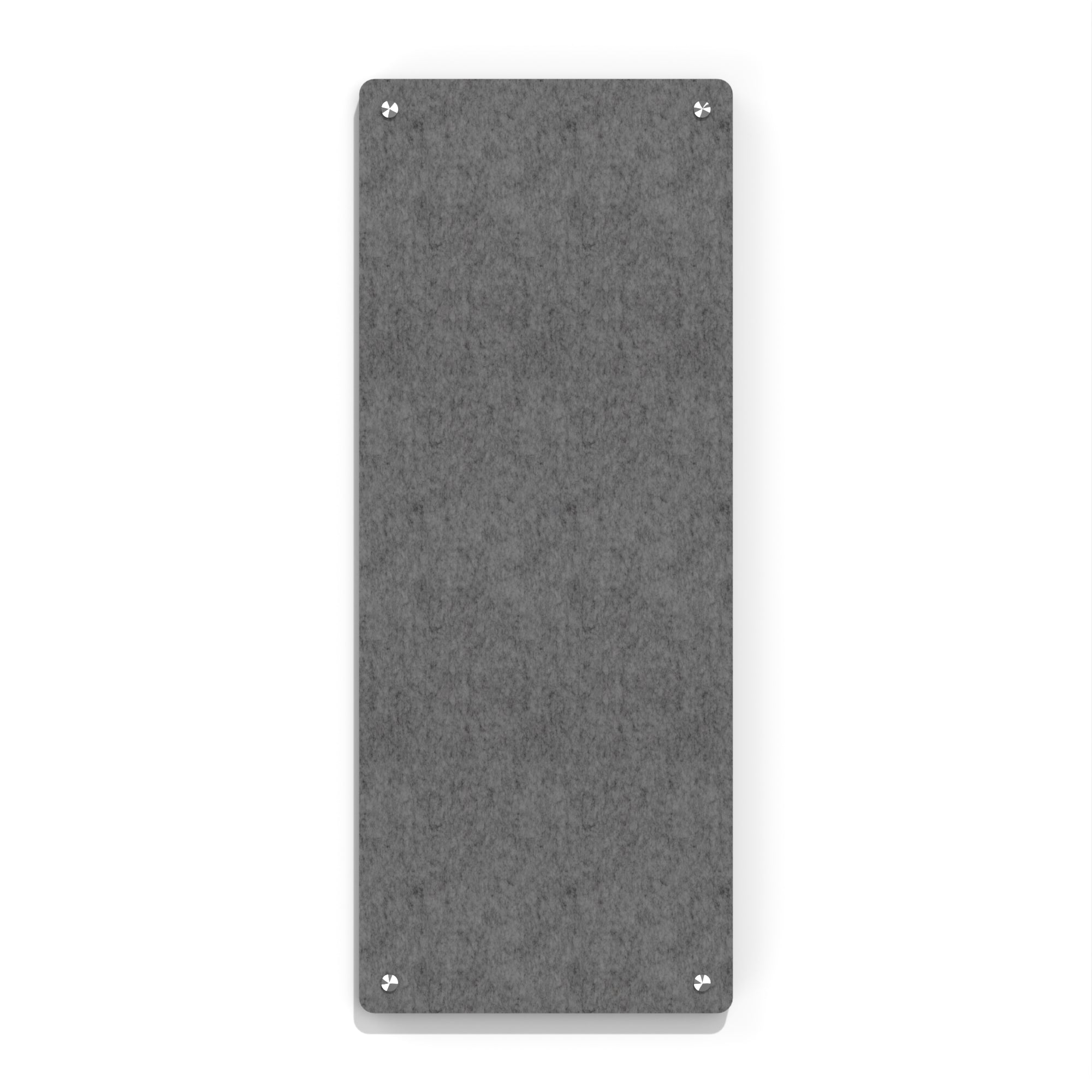 Haven Acoustic Wall Panel, PET Dark Gray 5' x 2' x 0.75"
