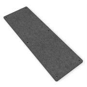 Haven Acoustic Wall Panel, PET Dark Gray 6' x 2' x 0.75"