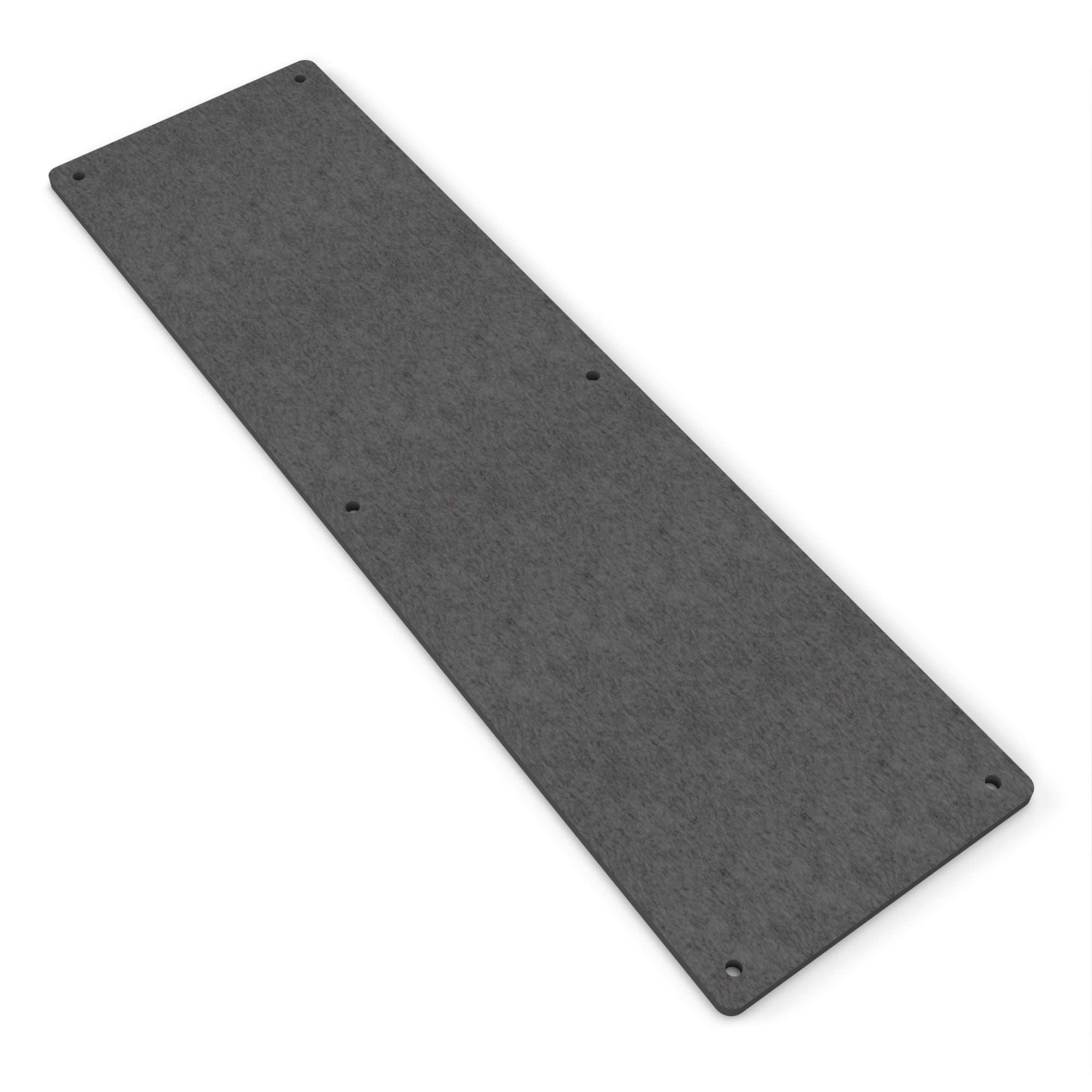 Haven Acoustic Wall Panel, PET Dark Gray 7' x 2' x 0.75"