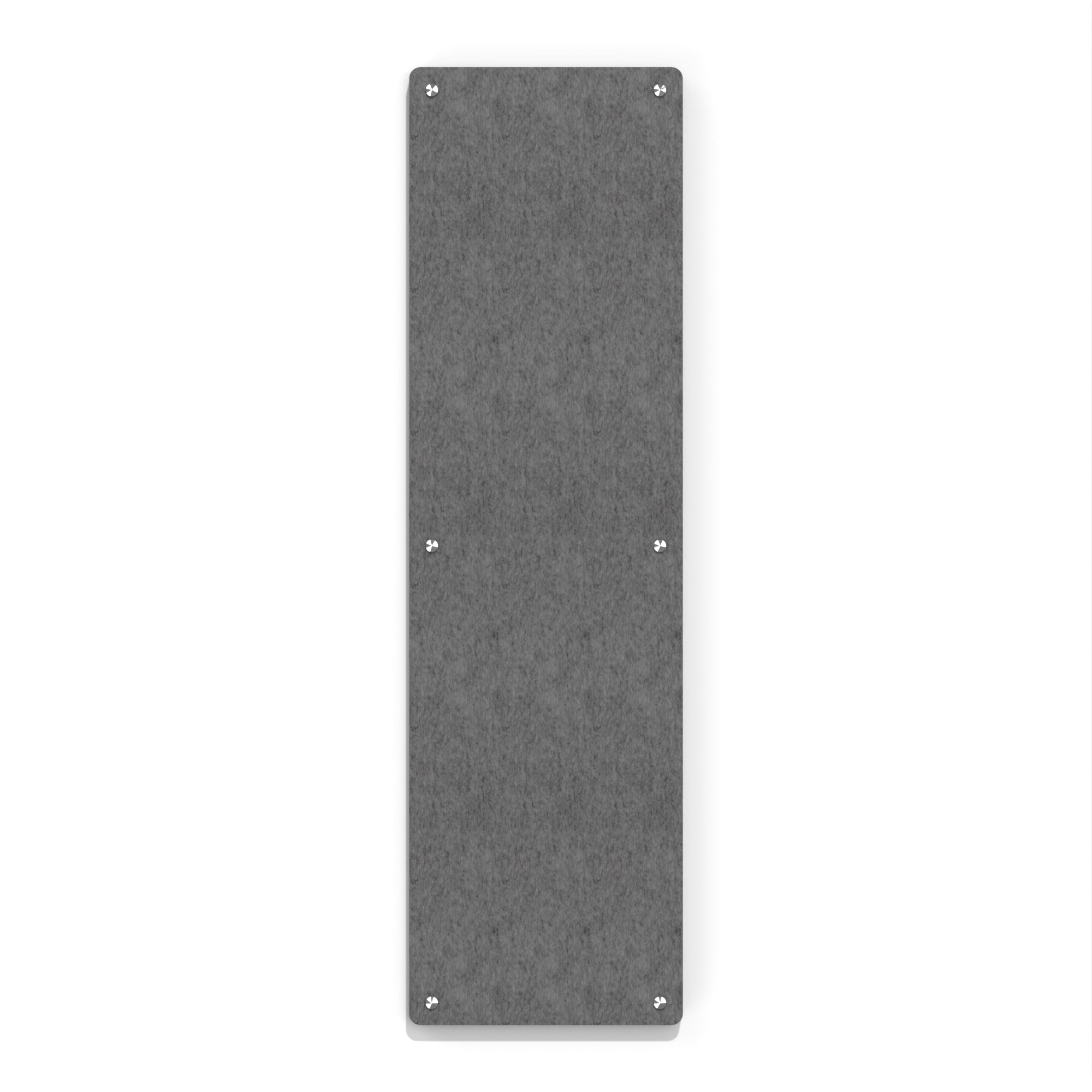 Haven Acoustic Wall Panel, PET Dark Gray 7' x 2' x 0.75"